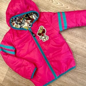 Hysteric Mini reversible puffer jacket